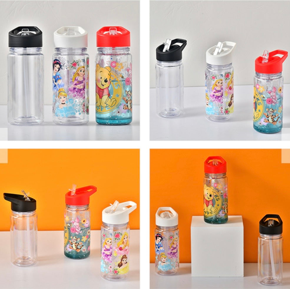 10oz Plastic Bottle Snow Globe Tumbler